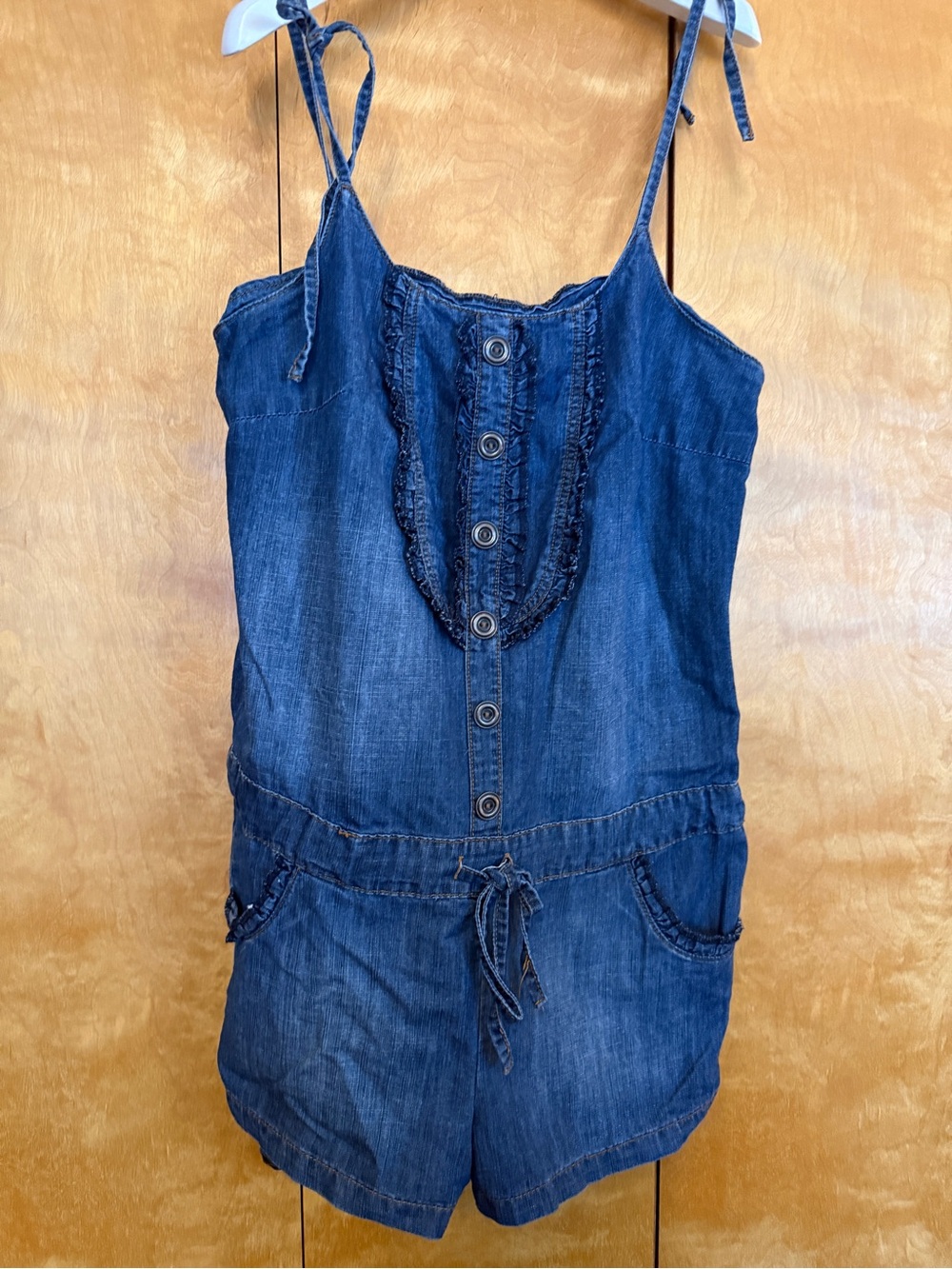 Decree Denim Romper women size Large